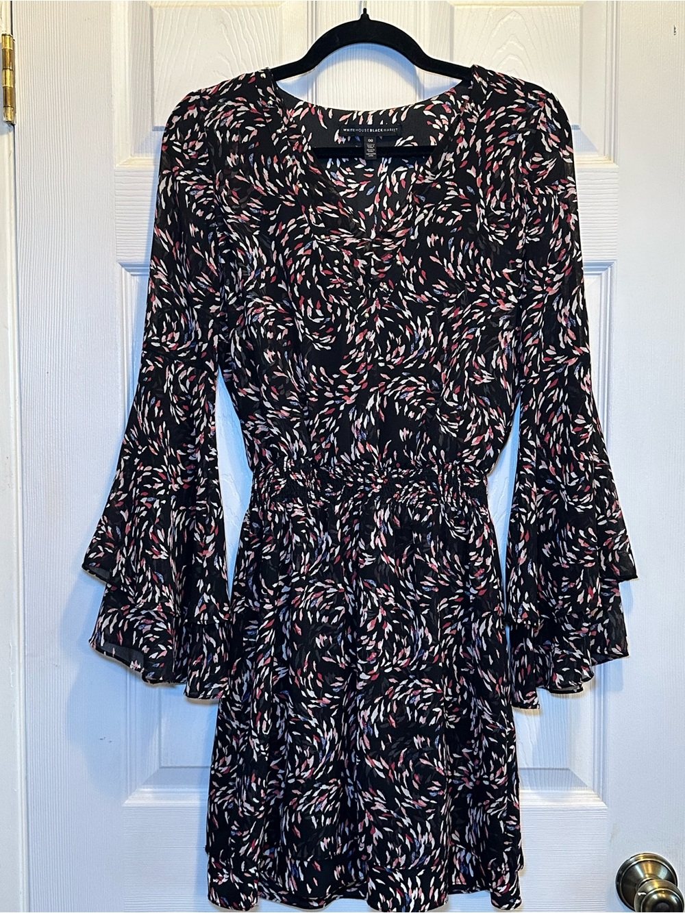 White House Black Market Black Mini Dress